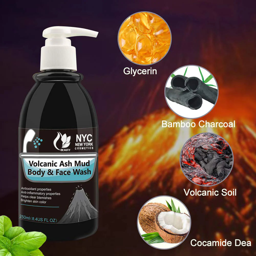 NYC - Volcanic AsH Mud Body & Face Wash (Original)